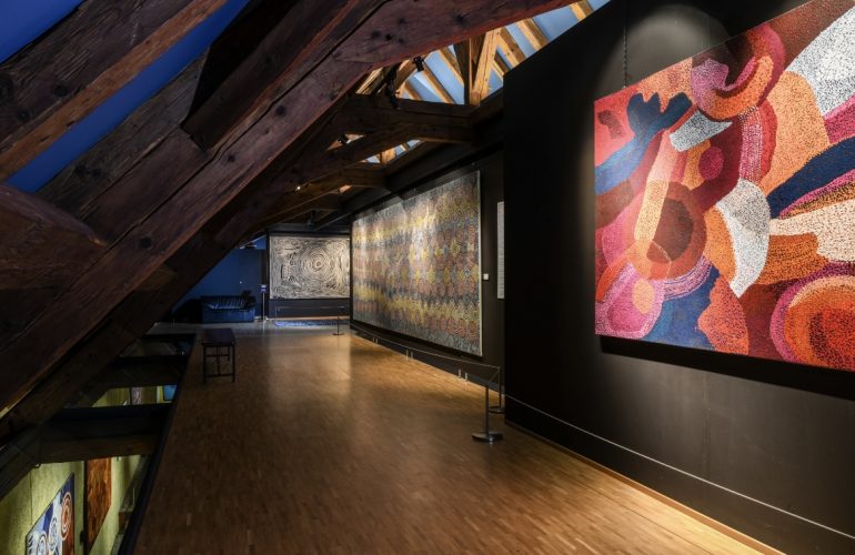 Australian Aboriginal Art at Foundation Burkhardt- Felder