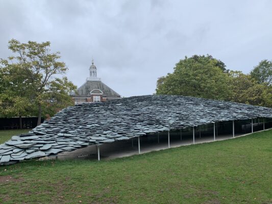 Serpentine Pavilion 2019, “Flirting with the Future”